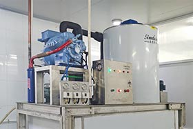 山東日照，日產5噸片冰機，用于海鮮水產加工