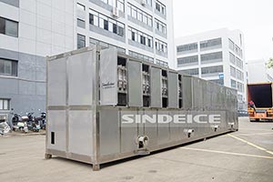 東南亞制冰廠，日產20噸方冰機